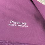 Fabletics PureLuxe Womens Purple Cropped Athletic Leggings with Pockets Yoga 4X Photo 2