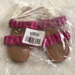 Old Navy New  ruched two straps flat sandals, women size 7.5 Photo 5