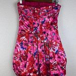 BCBGMAXAZRIA Strapless Bubble Cocktail Dress S 2 Photo 3