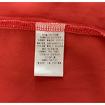 Umgee  Shirt Women Medium Orange Cream Lace Sleeve Boho Bohemian Peasant Colorful Photo 7