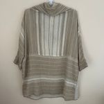 Free People Striped Long Sleeve Pullover Tunic Size M Photo 1