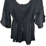 City Chic super cute black baby doll style top new! Photo 1