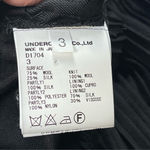 2008 UNDERCOVER by Jun Takahashi Black Silk High Neck Dress Sz 3 (US 10) RARE Size M Photo 9