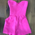 Strapless Pink Romper Photo 0