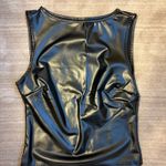 SheIn leather top Photo 2
