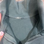 Blue Workout Longsleeve Zip Up Small Photo 2