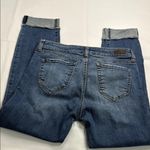 Kut From The Kloth  Blue Boyfriend Jeans with Rolled Hems Photo 2