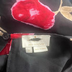 Kate Spade  Hazy Rose Double Layer Top In Black Floral Print Size Small‎ Photo 10