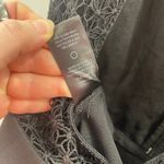 Adelyn Rae  Lizette Jumpsuit Black Embroidered Lace Size XS New With Tags Photo 6