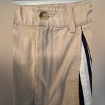 Free People Hannah Sporty Mini Skirt Women’s Beige & Navy Blue Pleated Size XS Photo 10