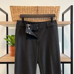 Loft Ann Taylor  Julie Mid-Rise Charcoal Gray Dress Pant Trouser, 4 Photo 5