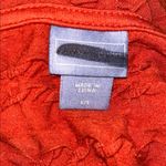 Elegant Red Cowl Neck Blouse Size M Photo 4