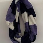 American Eagle Retro Outfitters Purple White and Blue Infinity Scarf Photo 0