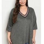 Chris & Carol NWT Embellished neckline top Photo 0