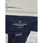American Eagle Artist Flare Pants Womens 6 Navy Blue Chino Low Rise Stretch NWT Photo 3