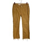 Pilcro Anthropologie The Yaya Crop Flare Pants in Bronze- PLEASE READ Photo 3