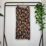 Ulla Johnson  Cecilia Jersey Midi Length Skirt Evergreen Floral size M Medium Photo 3