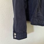 Liverpool  Medium Women's Merie Tencel Cargo Jacket Navy‎ Blue Zip Up Photo 2