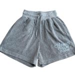 Ames Worldwide Terry Signature Logo Shorts Gray High Rise Korean Loungewear KPop Size M Photo 1