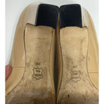 Tory Burch  Raleigh Patent Leather Pump Block Heel Nude Size 9M Photo 8