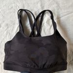 Lululemon  Women's Black Camouflage Sports Bra Photo 5