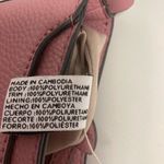 Nine West , small pink purse, 11X4X10, 7” strap, zipper closure Photo 6