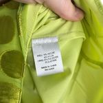 Lovers + Friends NWT‎  Citron Green Regina Polka Dot Romper Satin Off Shoulder Sm Photo 7