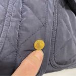 Max Studio  Navy Blue Quilted Puffer Vest Womens Small Outerwear Fall Warm Casual Photo 7