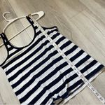 J.Crew Linen Tank Top striped womens Blue White (xsmall) oversized casual summer Photo 4