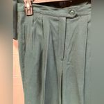 Le Suit Vintage 2Piece Pant Suit Double Breasted High Waist Rayon Womens size 10 Photo 9