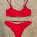 Boutique Red Bikini Photo 1
