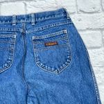 Wrangler Vintage  Womens Jeans Mom Straight Size 16/30 High Rise Hemmed Pleated Photo 8