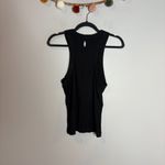FP Movement Free People black ribbed high neck tank Size M Photo 3
