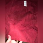 Maeve  Anthropologie nwt red fringe sweatshirt top casual western fall boho $98 Photo 6