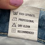 Miss Look  Y2K light wash blue button fly high rise bootcut jeans, size S Western Photo 5