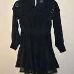 Bardot Junior Girl's Liana Swiss Dot Lace Mini Dress Size 16 Photo 2