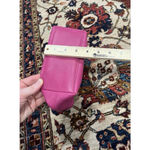 Coach Vintage Y2K Leather Mini Baguette Shoulder Baguette Bag Pink Leather Photo 2