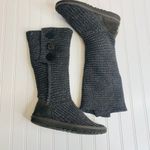 UGG  Australia Sweater Tall Boots Classic Cardy Sz 7 Gray Marled Photo 2
