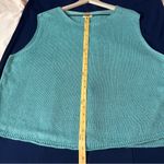 Poetry  Knitted Delave Linen Vest Top Boxy Relaxed Fit Sleeveless High‎ Neck 18 Photo 13