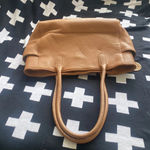 Isaac Mizrahi Isaac mizrah Tan pebble leather purse tote Photo 2