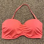 Victoria's Secret Coral Strapless Bikini Top Photo 0