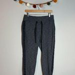 Athleta  grey heathered side strip jogger pants Photo 0