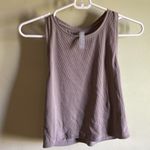 Athleta  cute workout top razor back purplish grey Photo 5