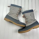 Sperry Women’s Duck Boots Gray & Blue Winter Snow Boots Size 6.5 Photo 6