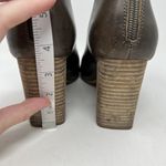 Antelope  Peep Toe Block Heel Ankle Boots Booties Taupe‎ EU Size 40 Women’s 9-9.5 Photo 8