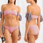 Solid & Striped  NWT | Mackenzie Seersucker Bikini Top | L Photo 1