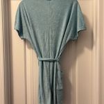 ANDIE Swim The Palma Terry Cloth Short Sleeve Romper Blue NWT Photo 4