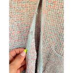 ER J. Jill Knit Tweed Cardigan Button Front Pockets Pastel Pink Blue Size undefined Photo 7
