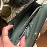 Coach Authentic  1941 Mint calf leather Magnetic snap flap /Gold Chain Crosby Photo 9