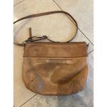 The Sak  Crossbody Purse 100% Leather Embroidered Floral Cottage Boho Western Photo 7